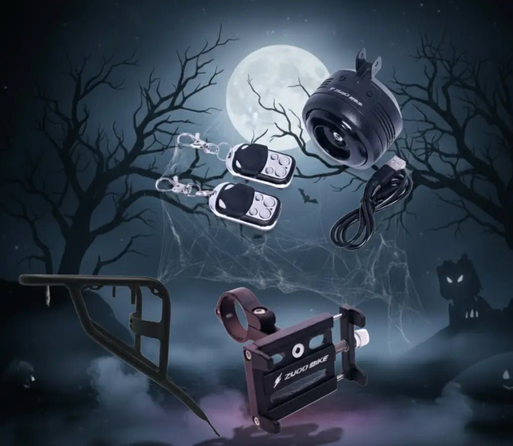 Halloween Rider Bundle – Safety, Storage & Connection